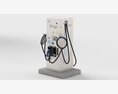 Electric Vehicle Charging Station EV GO Part 1 3D-Modell