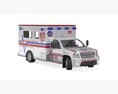 Emergency Ambulance Truck 2in1 vehicle car 3D модель