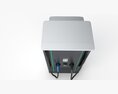 EVBox Troniq 100 Electric Vehicle Charging Station Modello 3D