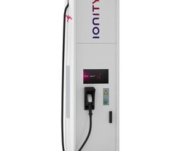 EV Ionity Charging Station 1 3D模型