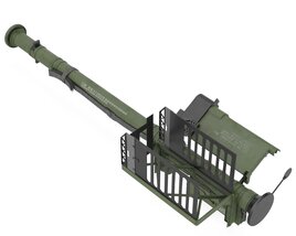 FIM 92 Stinger Missile Launcher Modello 3D