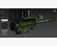 FIM 92 Stinger Missile Launcher 3D 모델 