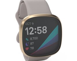 Fitbit Sense Advanced Smartwatch Modèle 3D