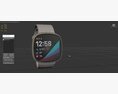 Fitbit Sense Advanced Smartwatch 3D-Modell