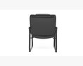 Flash Furniture Reception Chairs Black Leather Soft Side Chairs 3D-Modell