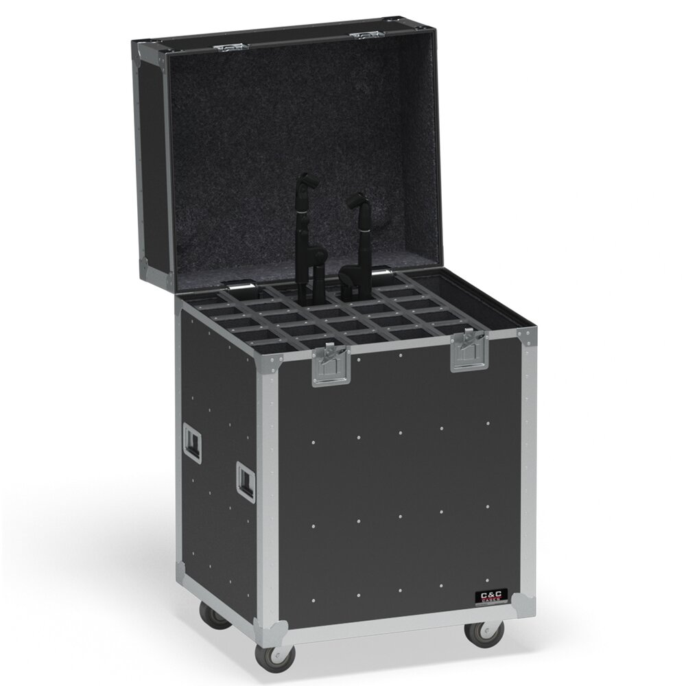 Flight Cases With Device Big 02 3D 모델 
