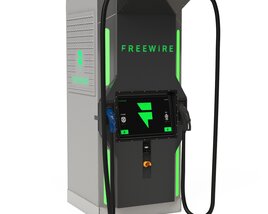 FreeWire Boost Charger EV Dispenser 3D model