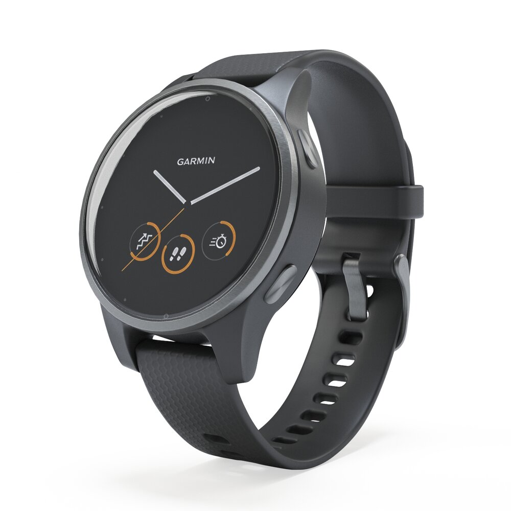 Garmin Vivoactive 4S Smartwatch 3D模型