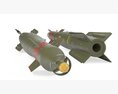 GBU-10 Paveway II Laser Guided Bomb Modello 3D