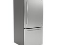 GE Bottom-Freezer Refrigerator GDE21EYKFS 3D модель