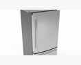 GE Bottom-Freezer Refrigerator GDE21EYKFS Modèle 3d
