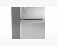 GE Bottom-Freezer Refrigerator GDE21EYKFS 3d model