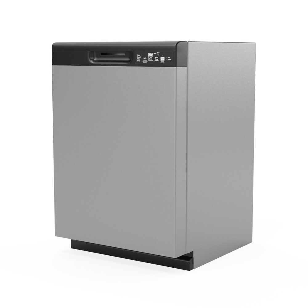 GE Dishwasher with Front Controls GDF535PSRSS Modelo 3D
