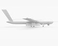 General Atomics Predator C Avenger UAV Drone Modello 3D