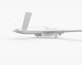 General Atomics Predator C Avenger UAV Drone Modello 3D