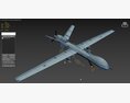 General Atomics UAV MQ-9 Reaper Military Aircraft Drone 3D модель