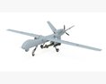 General Atomics UAV MQ-9 Reaper Military Aircraft Drone Modello 3D
