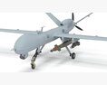 General Atomics UAV MQ-9 Reaper Military Aircraft Drone Modelo 3d
