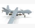 General Atomics UAV MQ-9 Reaper Military Aircraft Drone Modelo 3D