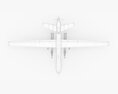 General Atomics UAV MQ-9 Reaper Military Aircraft Drone 3D 모델 