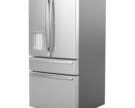 GE Profile French-Door Refrigerator PVD28BYNFS Modèle 3D