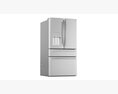 GE Profile French-Door Refrigerator PVD28BYNFS Modèle 3d