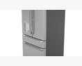 GE Profile French-Door Refrigerator PVD28BYNFS Modello 3D