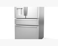 GE Profile French-Door Refrigerator PVD28BYNFS 3d model