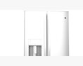 GE Profile French-Door Refrigerator PYE22KYNFS 3D 모델 