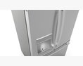 GE Profile French-Door Refrigerator PYE22KYNFS Modello 3D