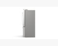 GE Profile French-Door Refrigerator PYE22KYNFS Modelo 3d