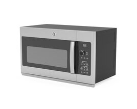 GE Profile Microwave Oven PVM9225SRSS 3Dモデル