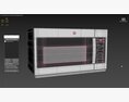 GE Profile Microwave Oven PVM9225SRSS 3D 모델 