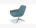 Gobi Lounge Chair Modello 3D