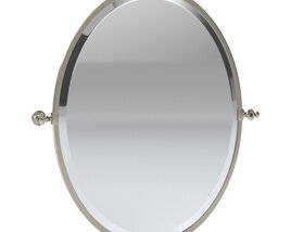 Hawthorn Hill Oval Mirror HH-Mirroroval-A 3D 모델 