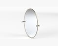 Hawthorn Hill Oval Mirror HH-Mirroroval-A Modelo 3d
