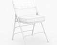 HERCULES Series Premium Curved Triple Braced Chair Modello 3D