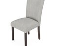 HomePop Parsons Classic Upholstered Accent Dining Chair 3d model