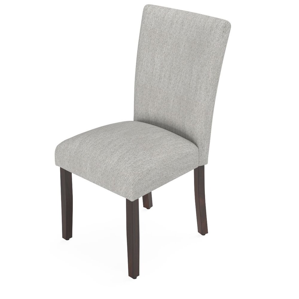 HomePop Parsons Classic Upholstered Accent Dining Chair 3D模型
