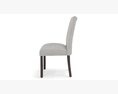 HomePop Parsons Classic Upholstered Accent Dining Chair Modello 3D