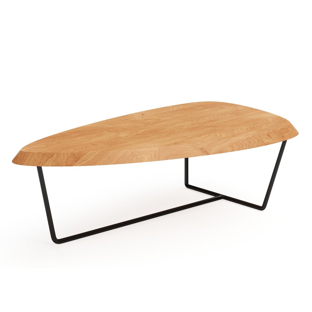 Hull Coffee Table 3D 모델 