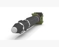 Hwasong-15 Intercontinental Ballistic Missile 3D 모델 