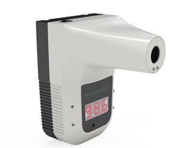 Infrared Wall Mounted Forehead Thermometer 3D-Modell
