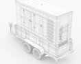 Kohler Big Industrial Mobile Diesel Generators Double Modèle 3d