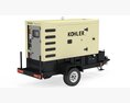 Kohler Industrial Diesel Generators Single Send color Modelo 3d