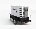 Kohler Industrial Diesel Generators Single White color 3D-Modell