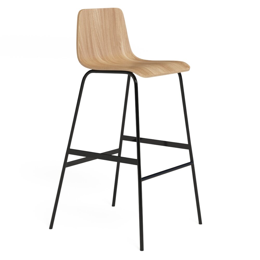 Lecture Bar Stool 3D 모델 