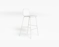 Lecture Bar Stool 3D-Modell
