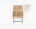 Lecture Bar Stool Modelo 3D