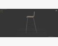 Lecture Bar Stool 3D 모델 